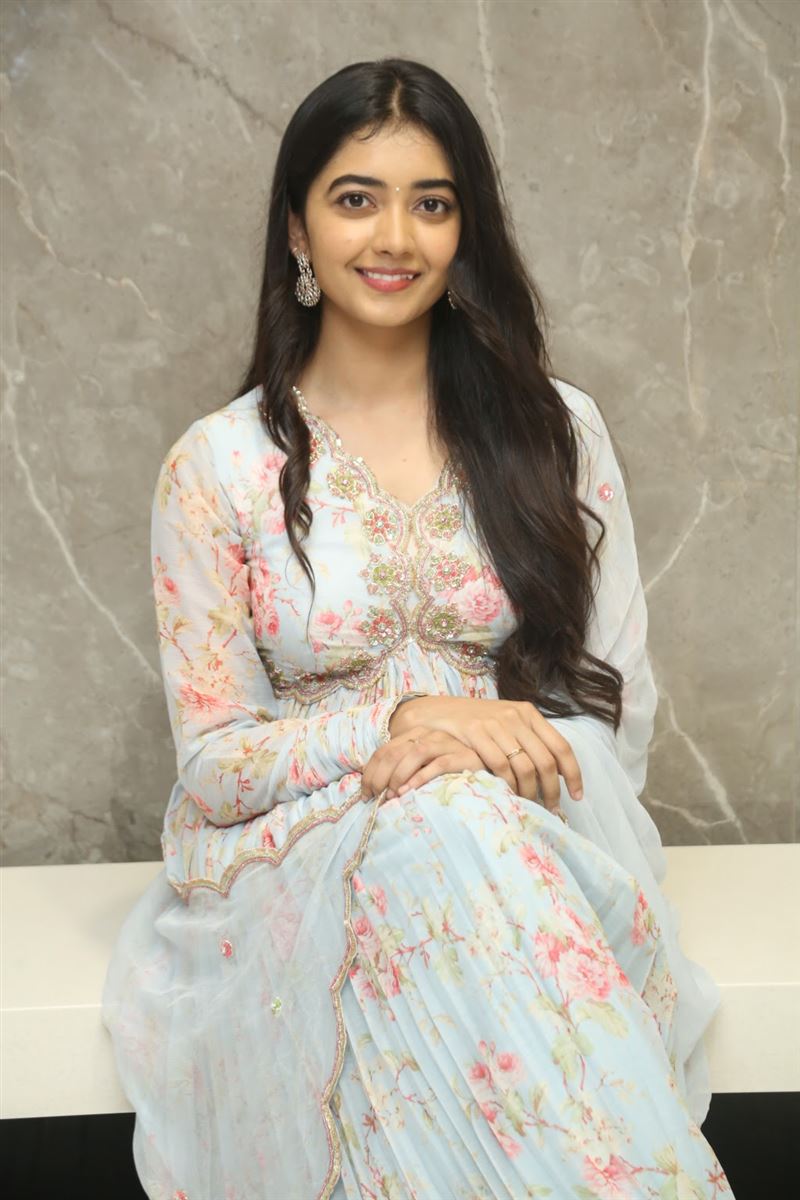 Telugu Actress Preethi Pagadala at Pathangi Movie Teaser Launch